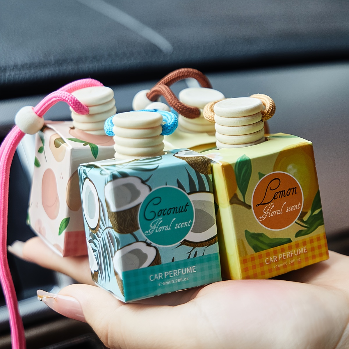 Home Fragrance Elements - Автомобильный освежитель воздуха, стойкий аромат, подходит