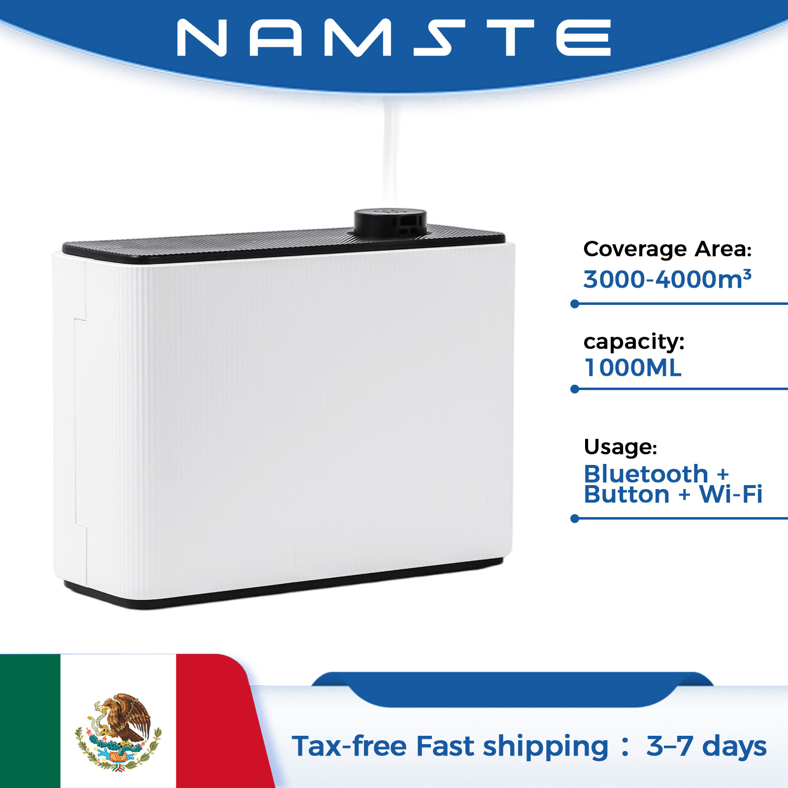 Home Fragrance Diffusers - Аромадиффузор NAMSTE 1000 мл: Умная машина