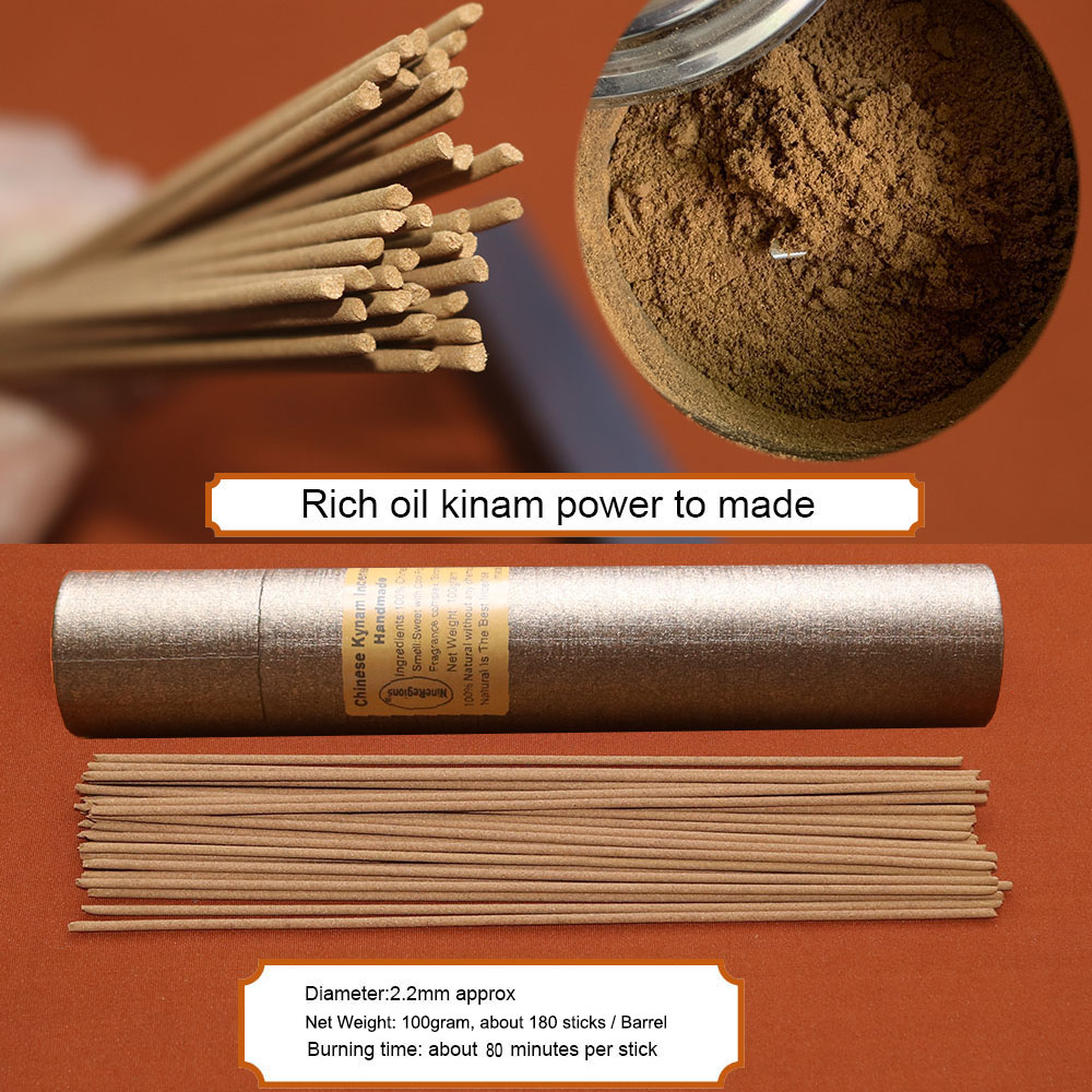 Home Fragrance Incense Sticks - Премиальные благовония QiNan Oudh ручной работы,