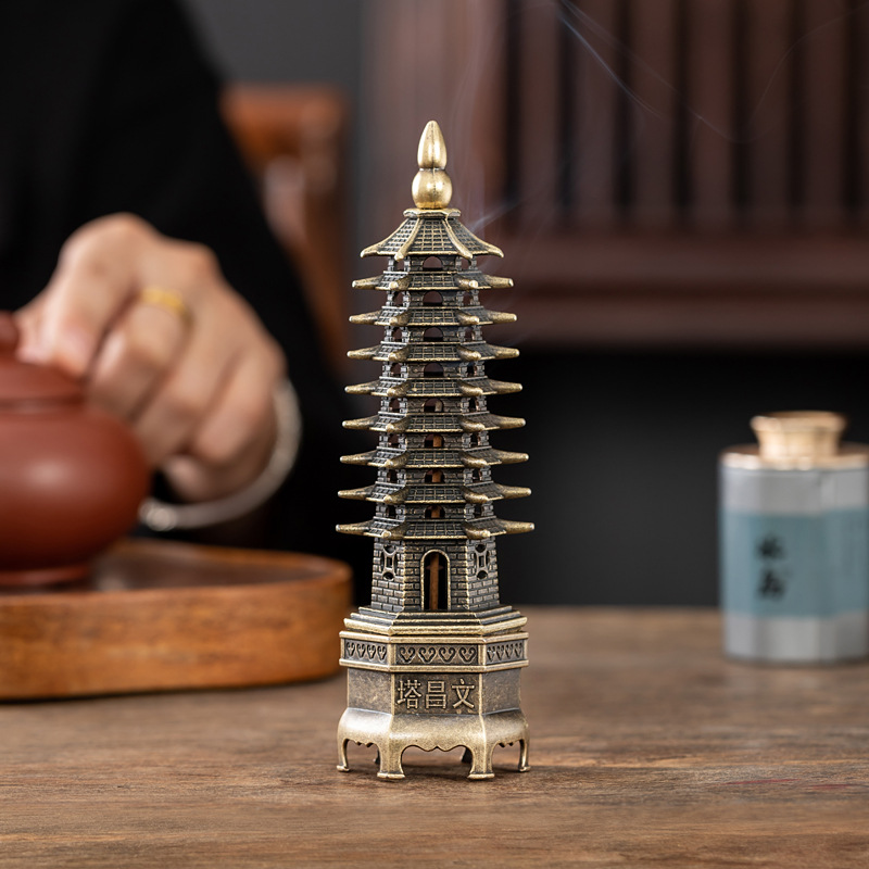 Home Fragrance Incense Sticks - Китайская пагода, вертикальная курильница, домашний декор,