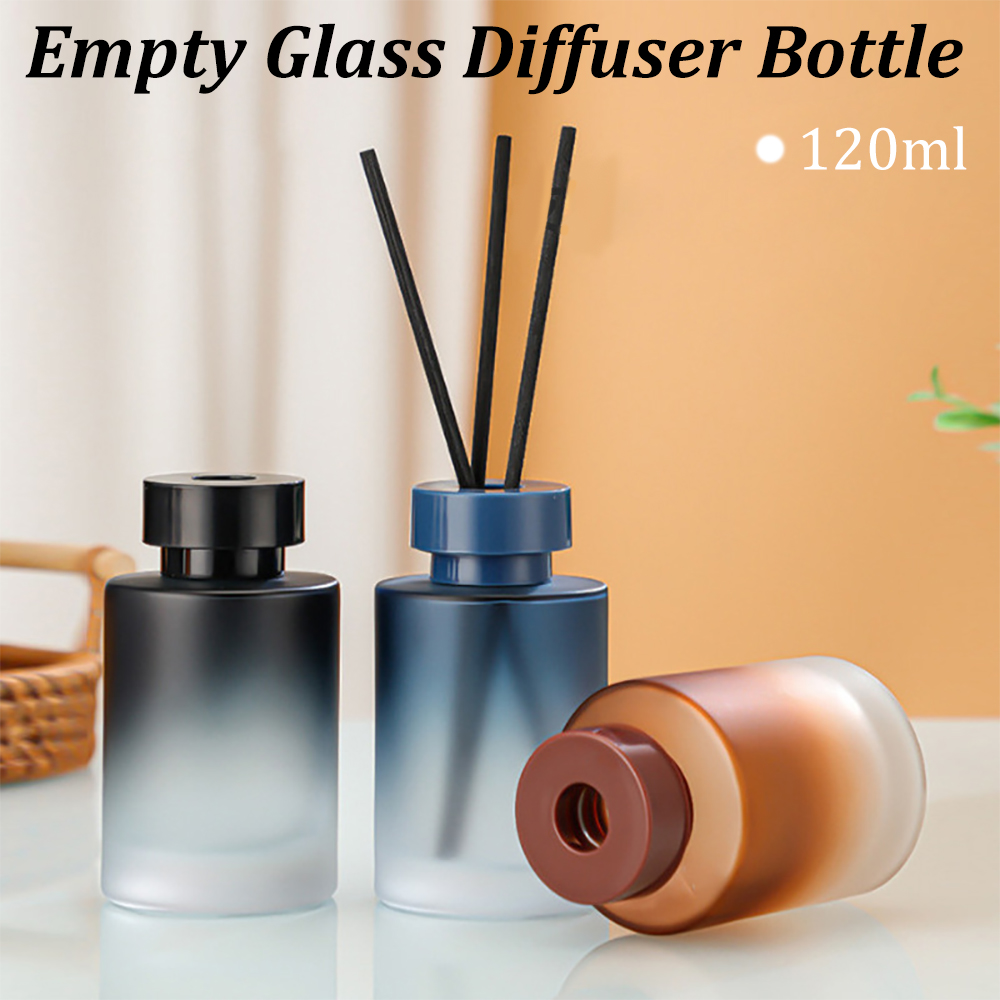 Home Fragrance Refill - 120 мл пустой стеклянный диффузор, многоразовые