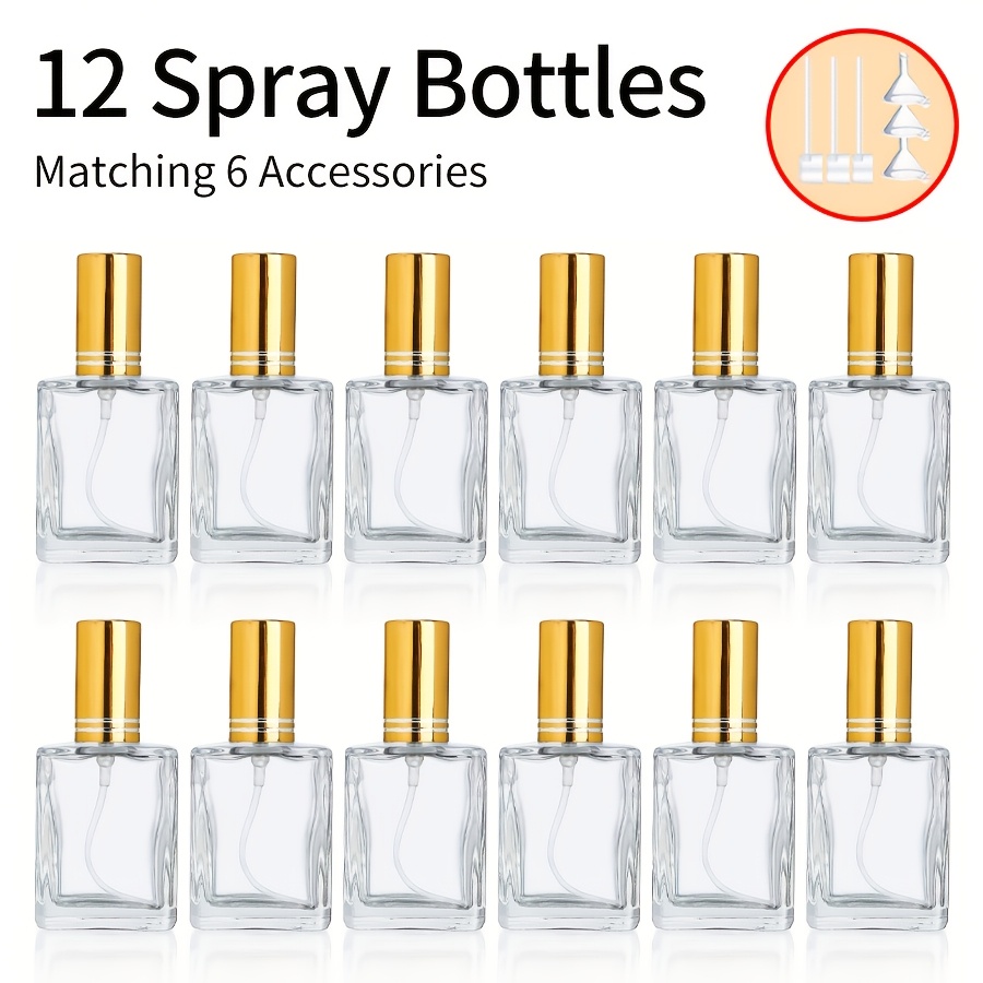 12 шт. + 6 аксессуаров, 15 мл, – обзор и цена Room Spray Bottle